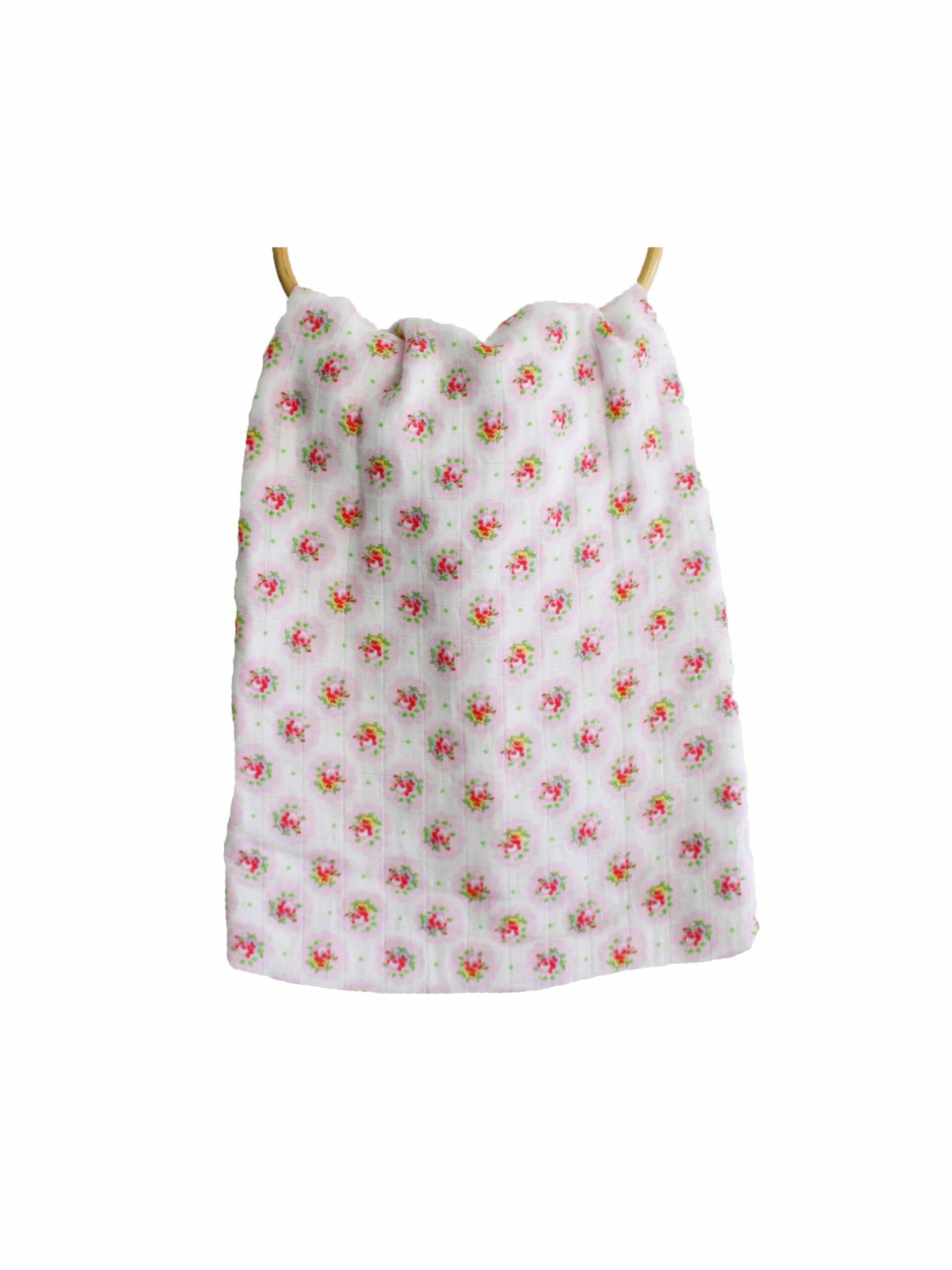 Alimrose Floral Medallion Muslin Swaddle